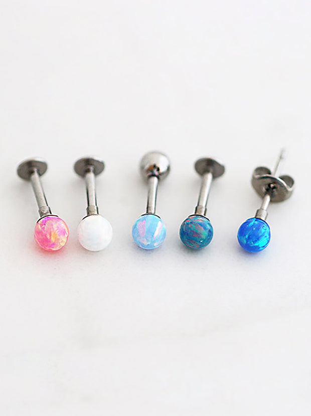 Colorful Opal Cartilage earring