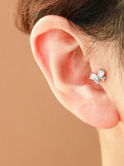 Ribbon cubic Cartilage earring