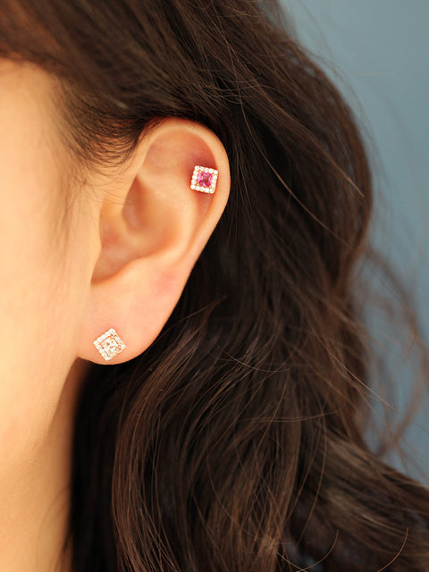 Candy Square Cubic Piercing