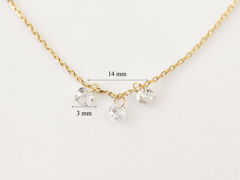 925 Silver Crystal Necklace