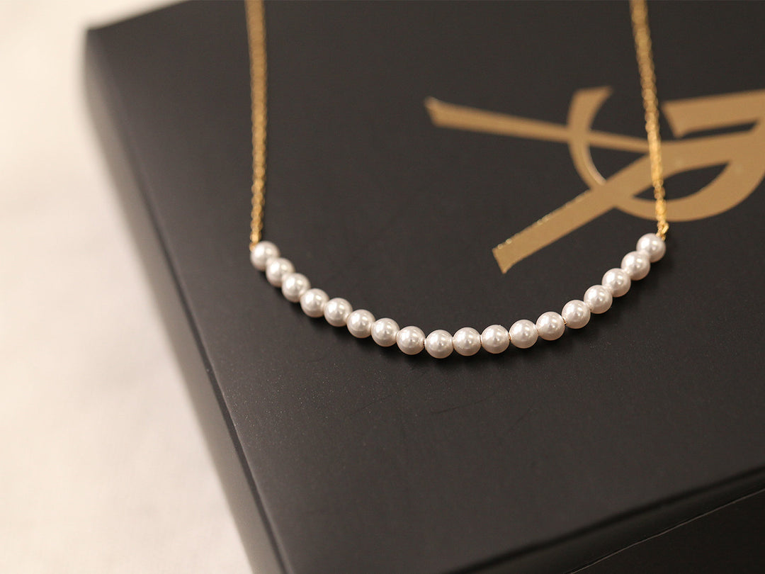 925 Silver Pearl necklace