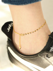 925 Silver Shine Chain Anklet