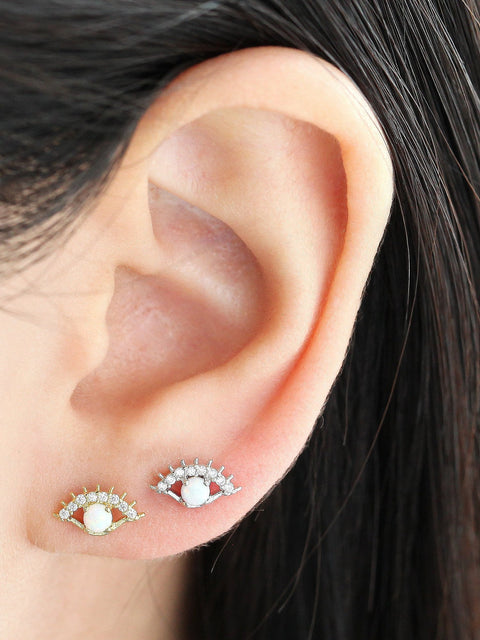 Opal Evileye Piercing