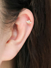 Tiny Tiara Ear Cartilage earring