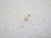 ?¬진촬영 / (?µ션/중량)?•인 / 10K 14K Gold Hexagon cartilage earring
