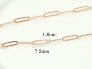 14K 18K Gold Slim Square Chain Anklet Bracelet